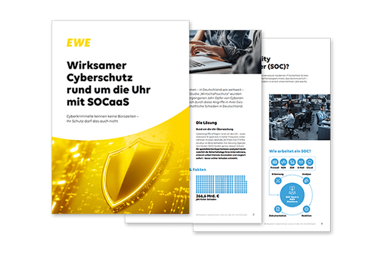 Drei Beispielseiten des SOC-Whitepapers