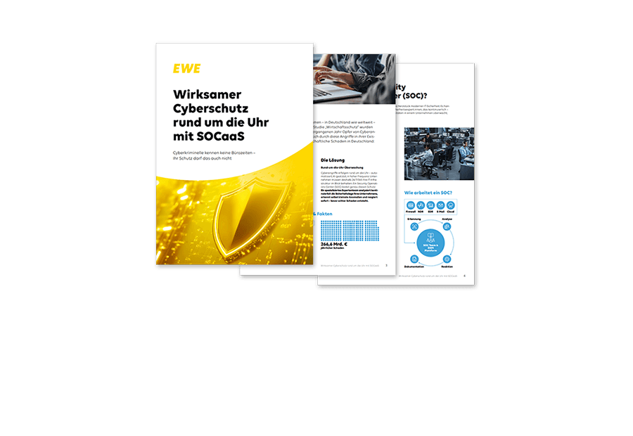 Drei Beispielseiten des SOC-Whitepapers