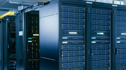EWE Rechenzentren Serverraum